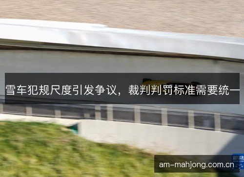 雪车犯规尺度引发争议，裁判判罚标准需要统一